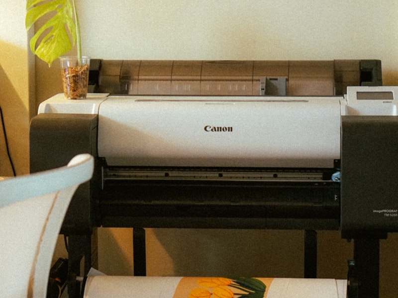 Imprimante grand format en production